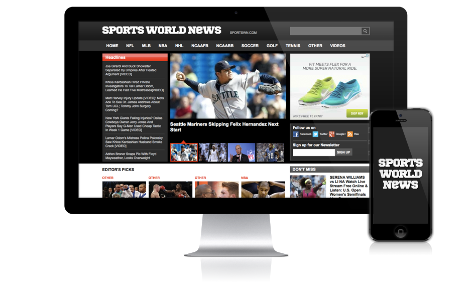 SPORTS WORLD NEWS screenshot